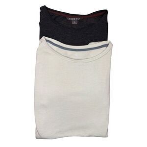 Free Fly Women’s XL Set Of 2 Bamboo Long Sleeve Tops Dark Gray & Mint Green